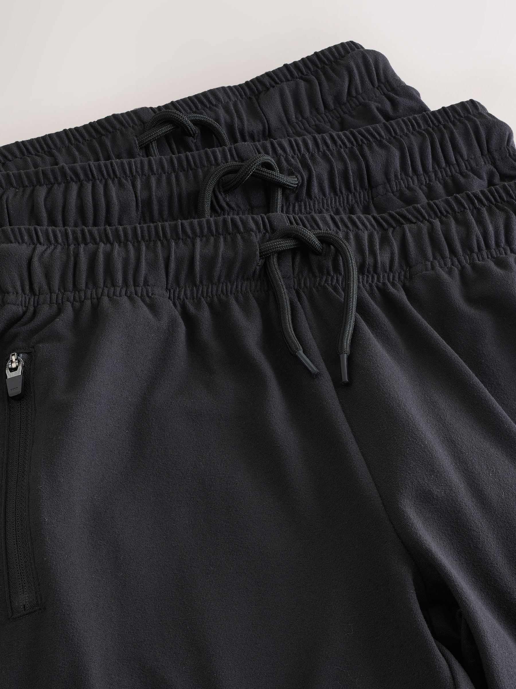 Dsiney Kidz - Black Light Weight Sports Shorts 3 Pack (3-16yrs) image 5