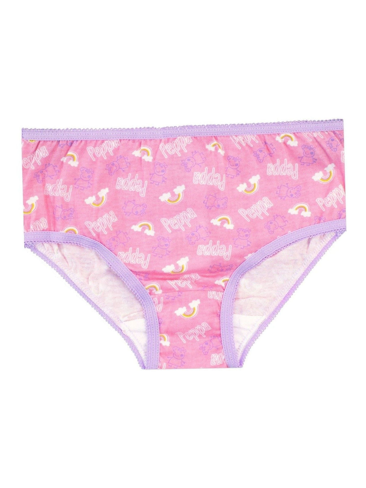 Character Pink Peppa Pig Rainbow Underwears 5 Pack - image 2