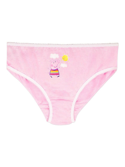 Character Pink Peppa Pig Rainbow Underwears 5 Pack - image 4