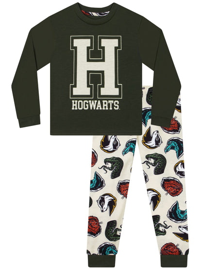 Dsiney Kidz - Character Green Harry Potter Hogwarts Long Sleeve Pyjamas image 1