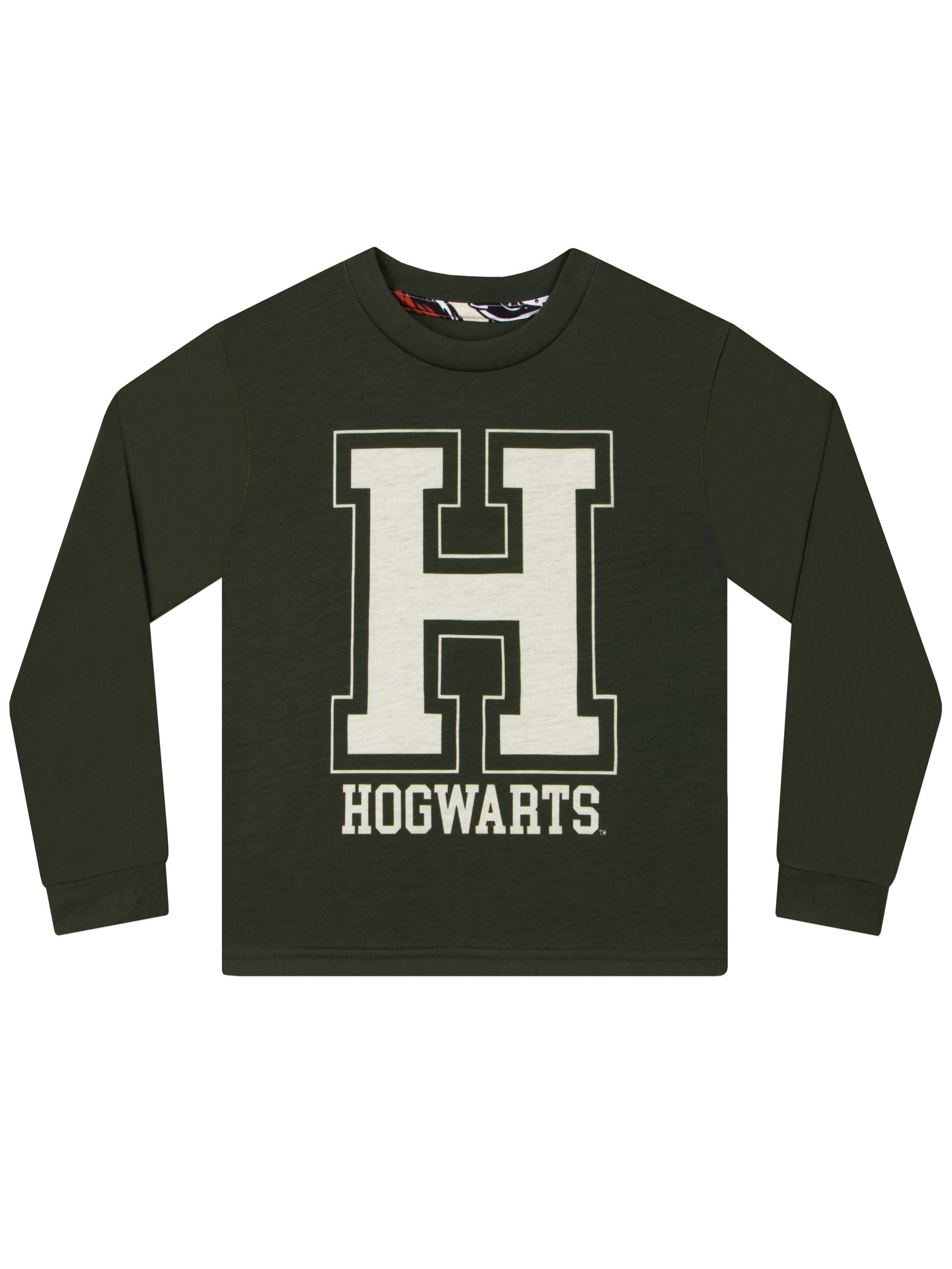 Dsiney Kidz - Character Green Harry Potter Hogwarts Long Sleeve Pyjamas image 8