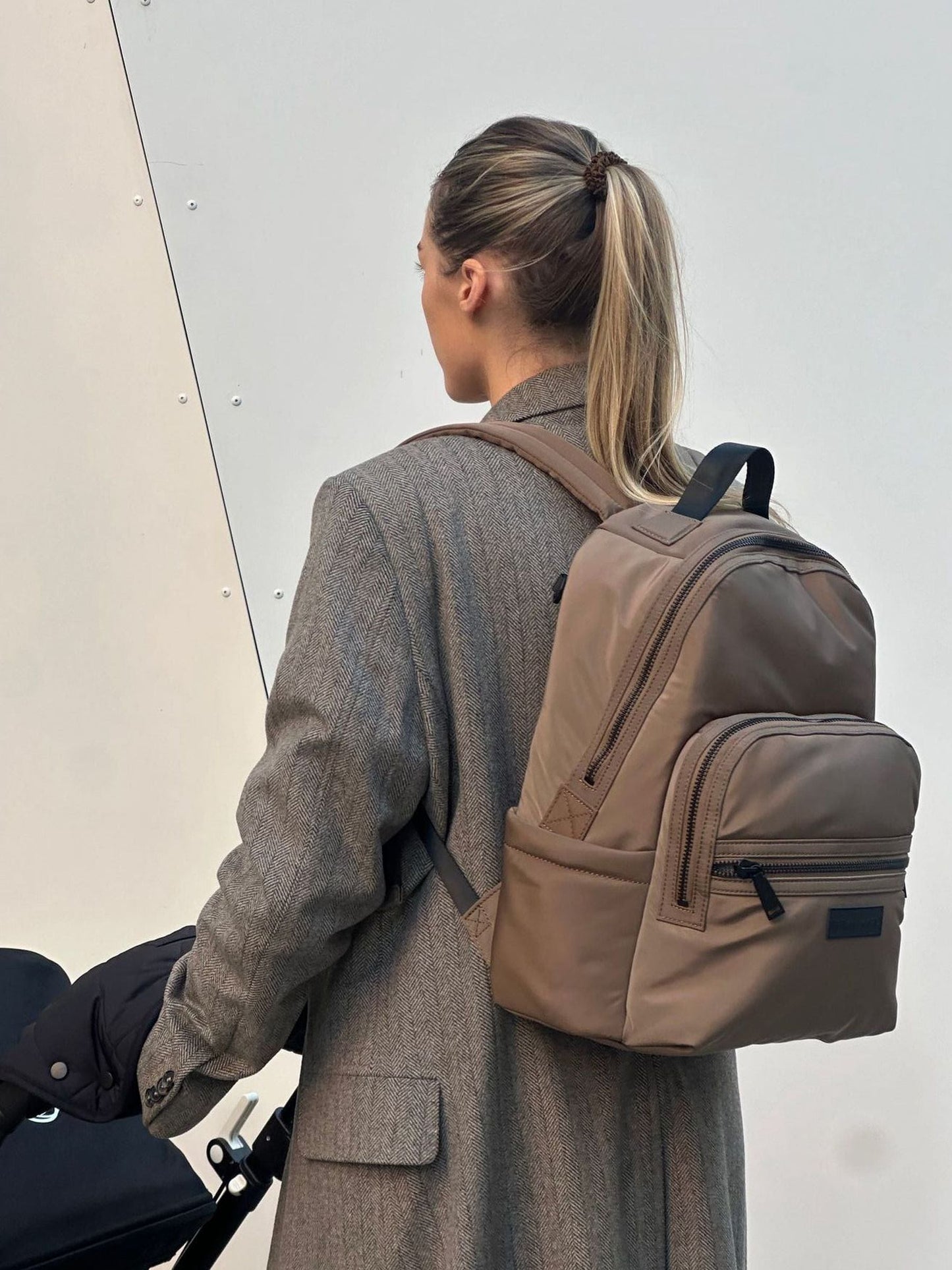 Tiba + Marl Brown Elwood 2.0 Changing Backpack image 1