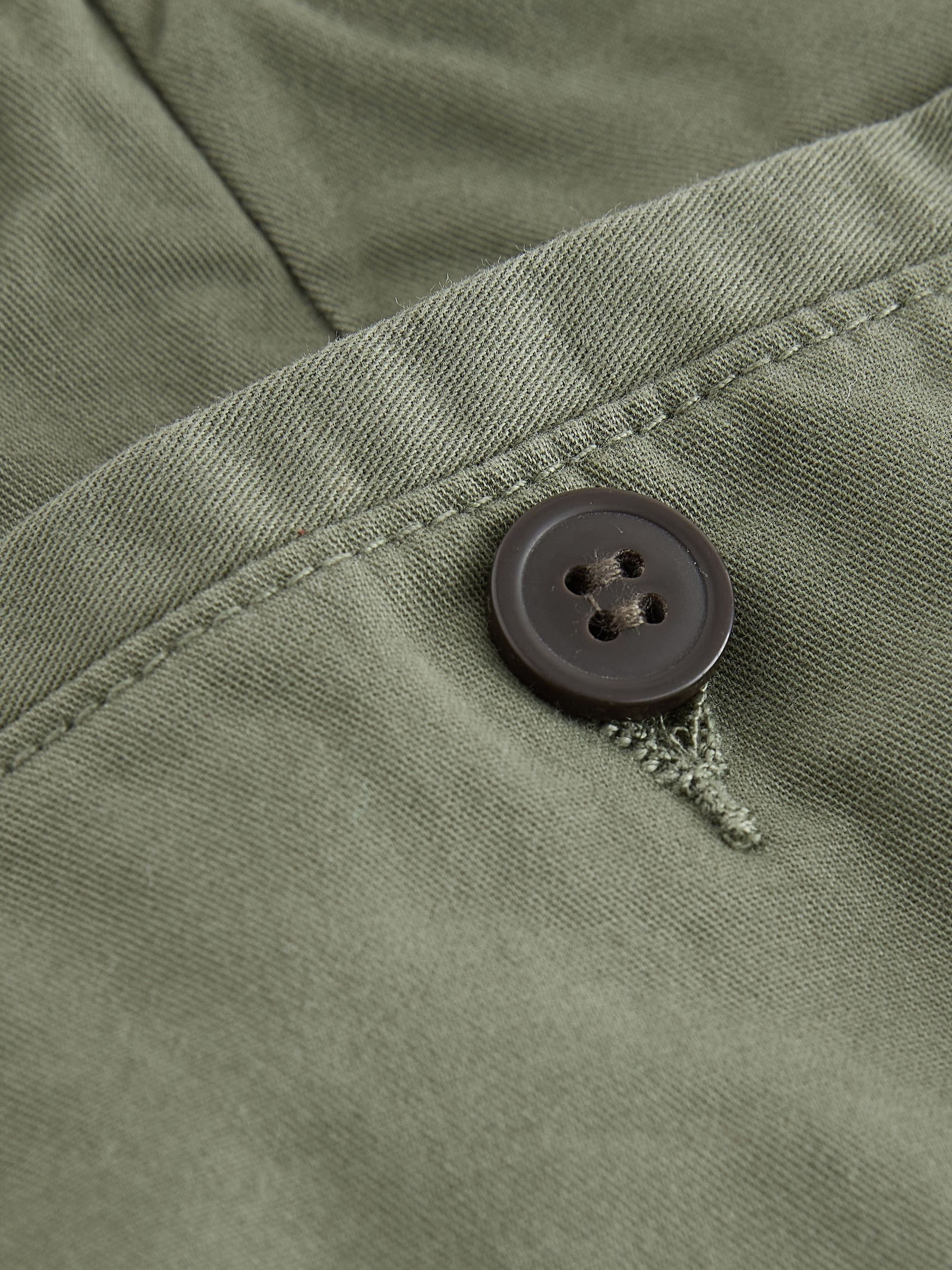 Dsiney Kidz - Khaki Green Chino Pleat Shorts (3-16yrs) image 3
