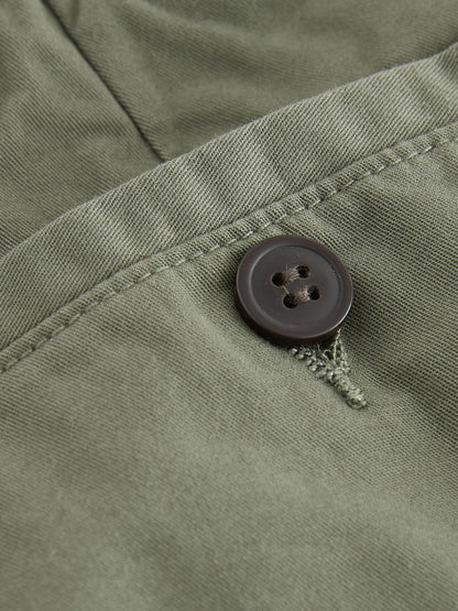 Dsiney Kidz - Khaki Green Chino Pleat Shorts (3-16yrs) image 3