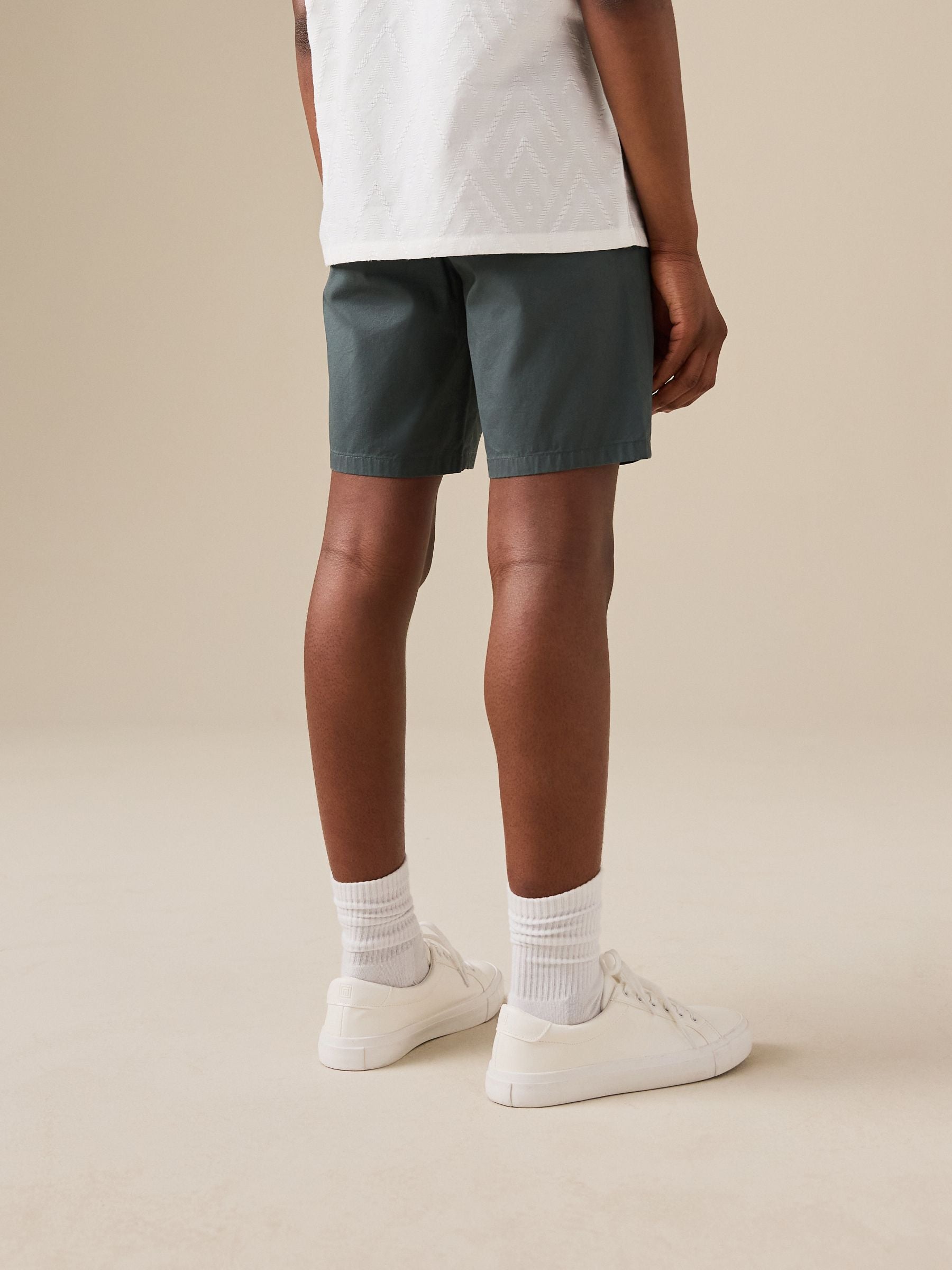 Dsiney Kidz - Green Light Weight Chino Shorts (3-16yrs) image 3