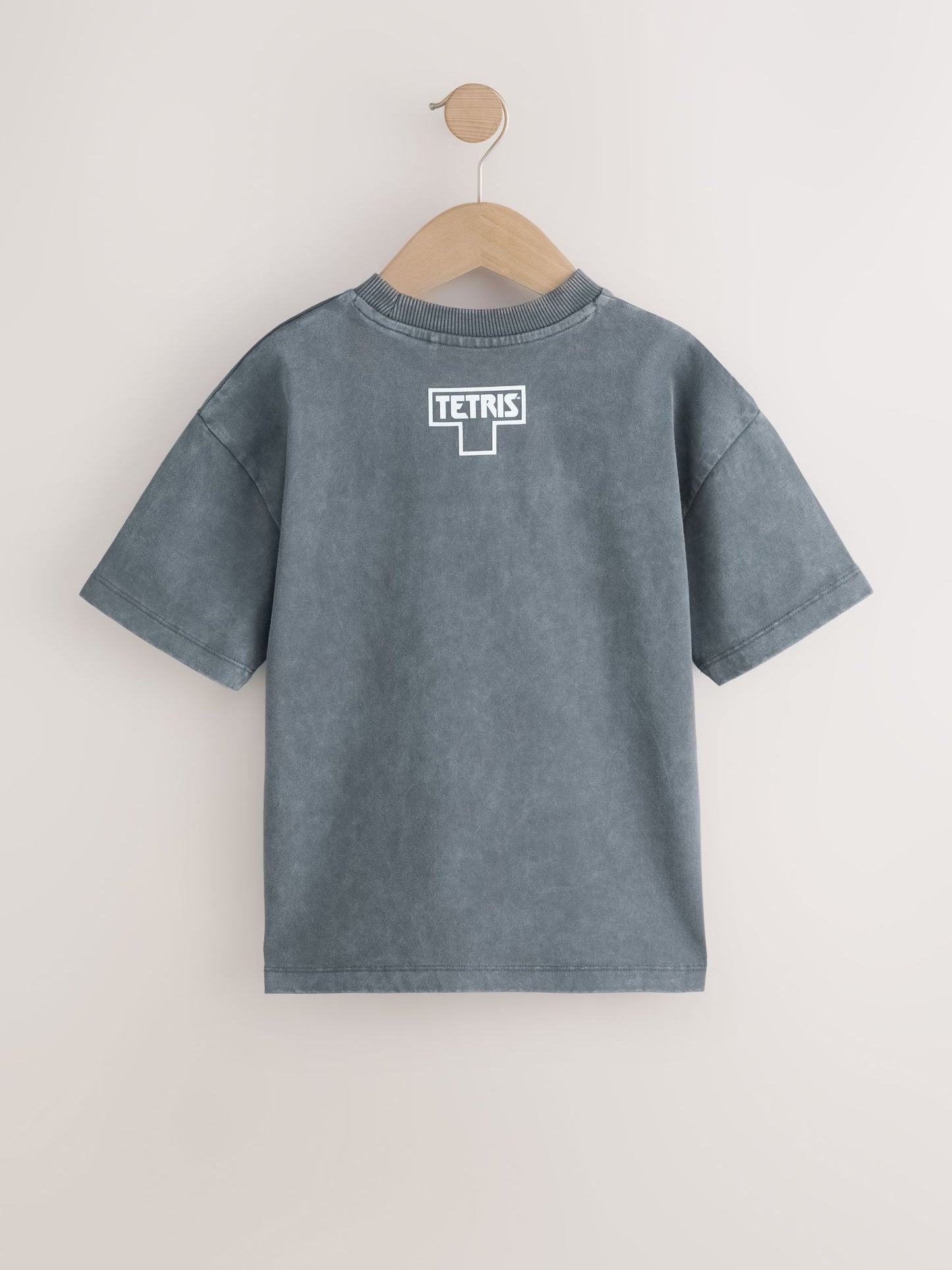 Dsiney Kidz - Charcoal Grey Tetris Short Sleeve T-Shirt (3-16yrs) image 2