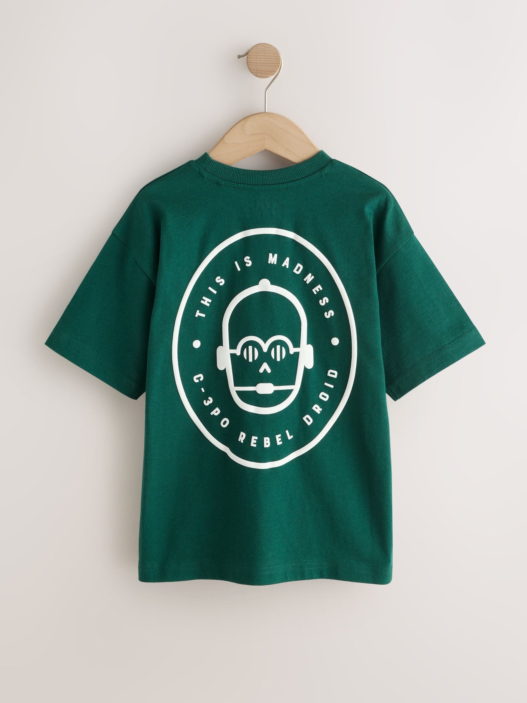 Dsiney Kidz - Green Back Print Star Wars T-Shirt (3-16yrs) image 2