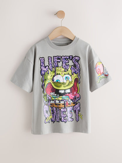 Dsiney Kidz - Grey Spongebob T-Shirt (3-16yrs) image 1