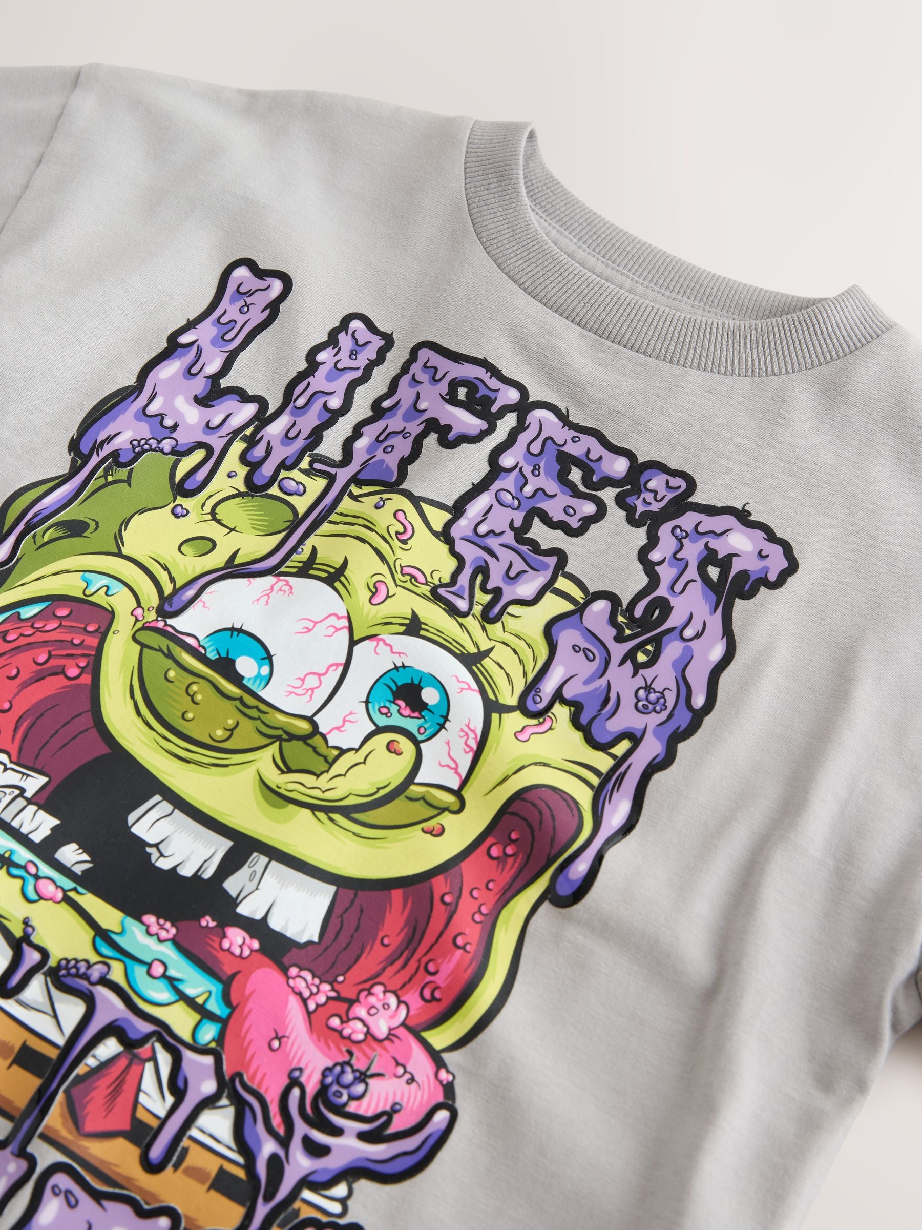 Dsiney Kidz - Grey Spongebob T-Shirt (3-16yrs) image 3