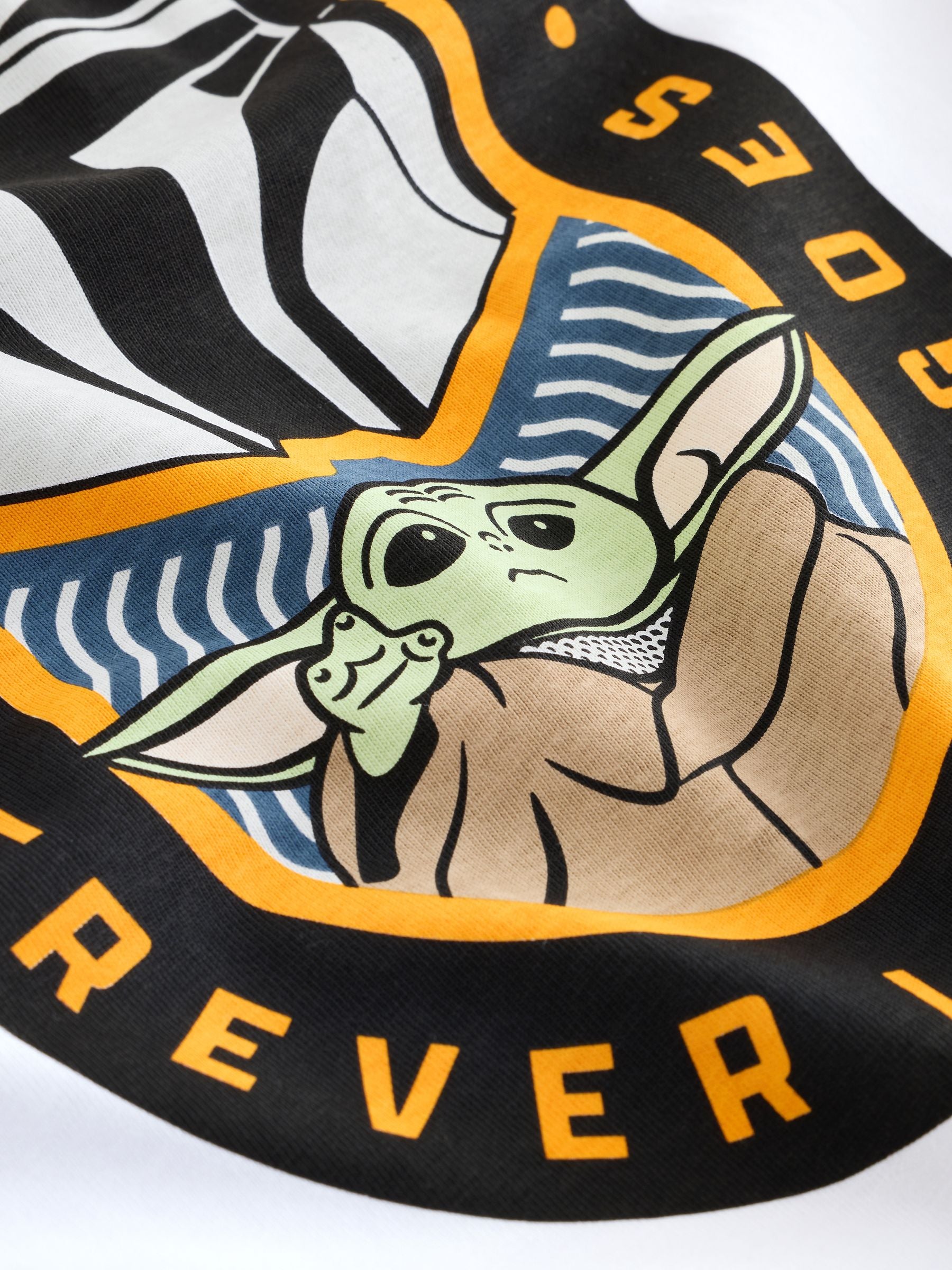 Dsiney Kidz - White Mandalorian Long Sleeve T-Shirt (3-16yrs) image 4