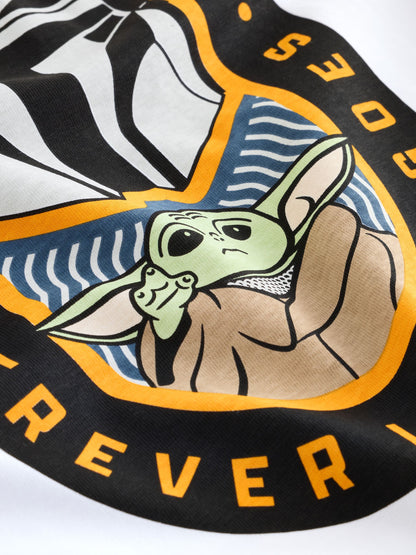 Dsiney Kidz - White Mandalorian Long Sleeve T-Shirt (3-16yrs) image 4