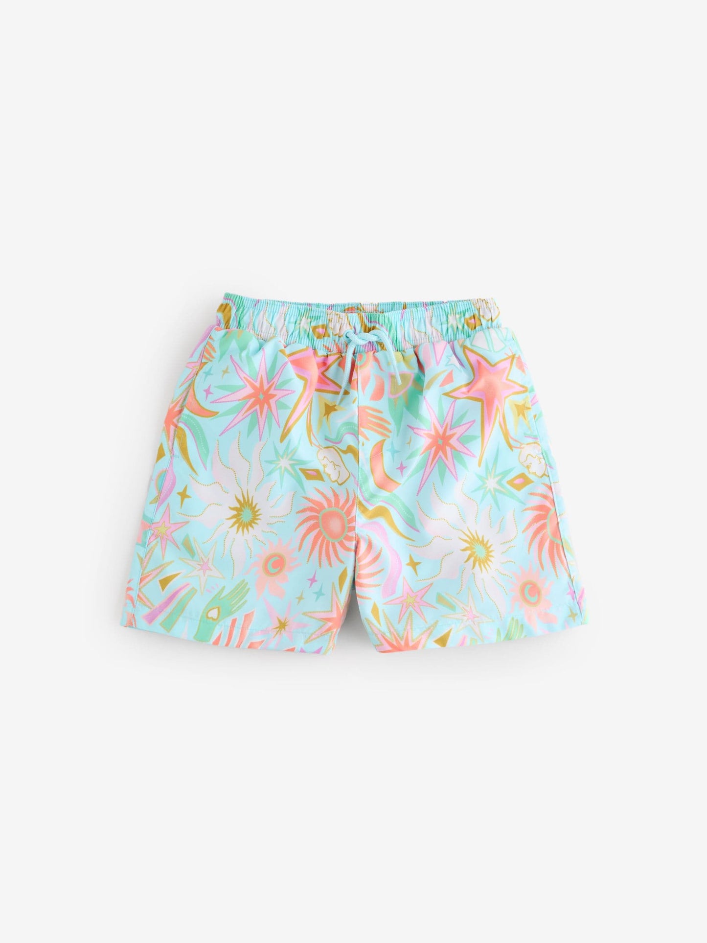 Never Fully Dressed Blue Starburst Swim Shorts image 6