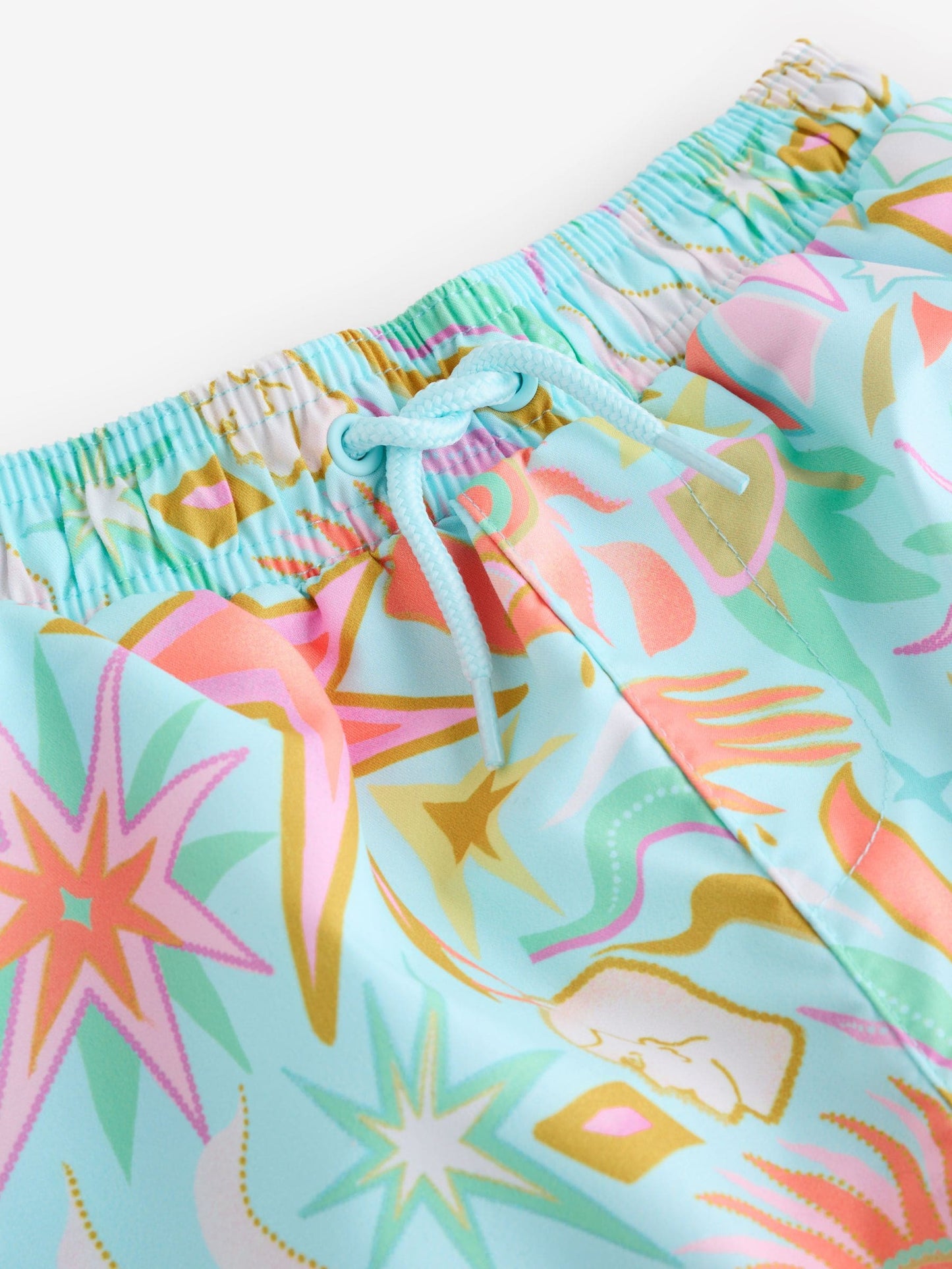 Never Fully Dressed Blue Starburst Swim Shorts image 7