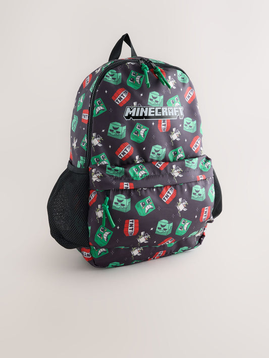 Black Minecraft Backpack image 1