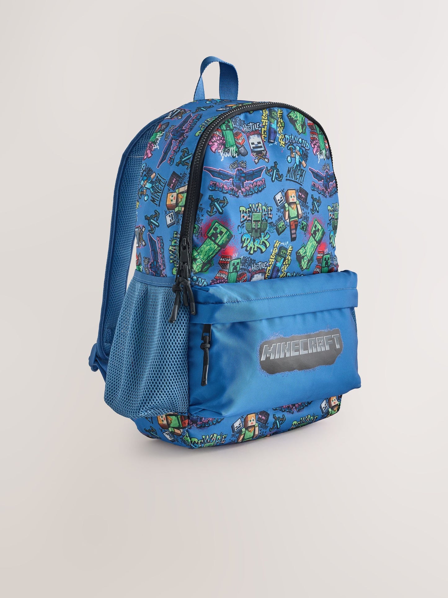 Blue Minecraft Backpack image 1