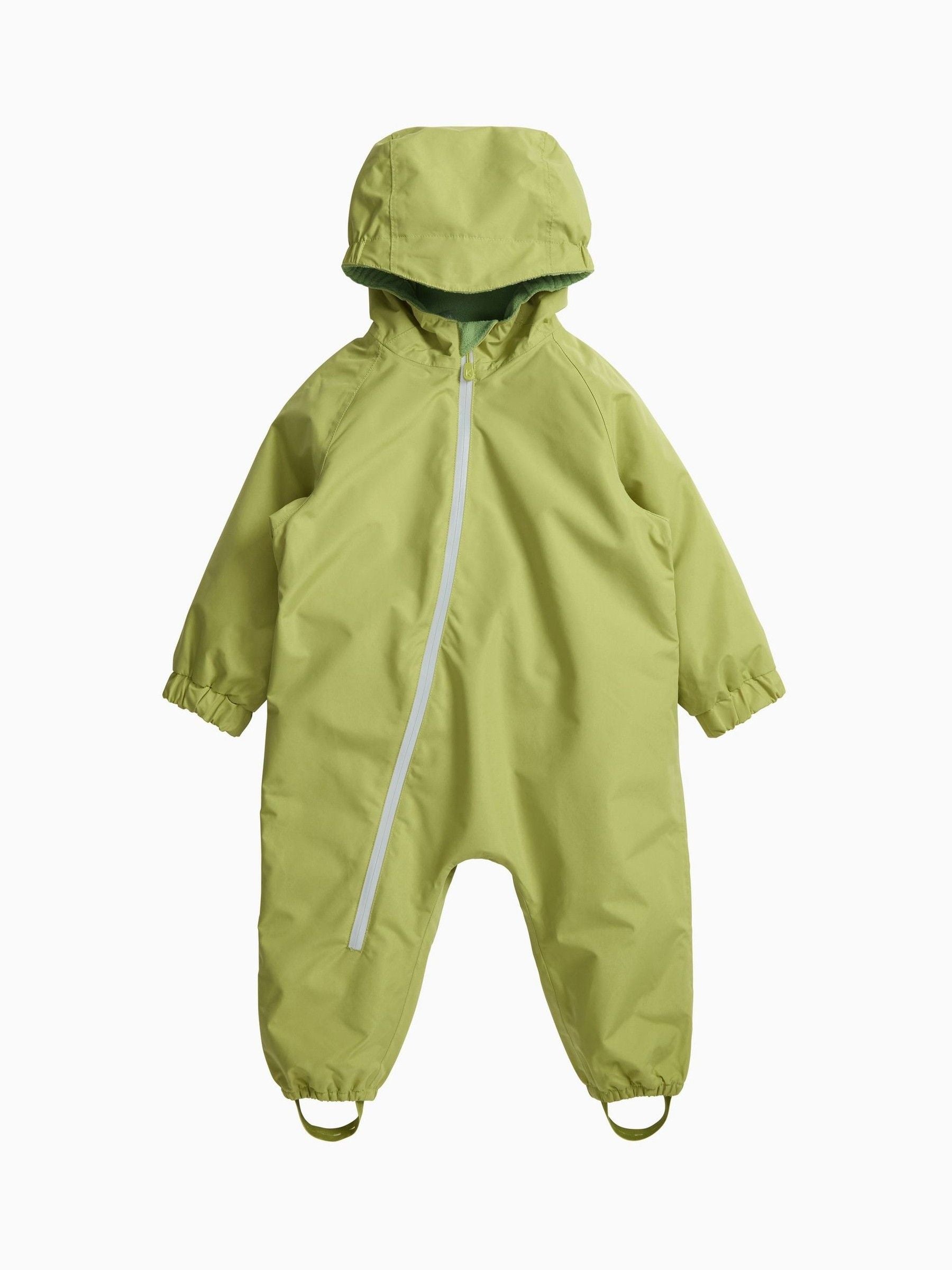 Dsiney Kidz - KIDLY by MORI Green Fleece Lined Puddlesuit image 2