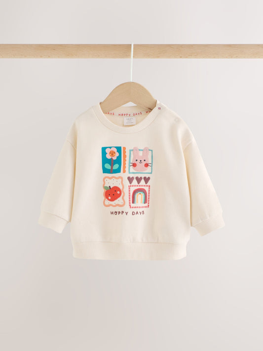 Dsiney Kidz - Multi Bright Character Baby Sweat Top And Wide Leggings 2 Piece Set (0mths-2yrs) image 2