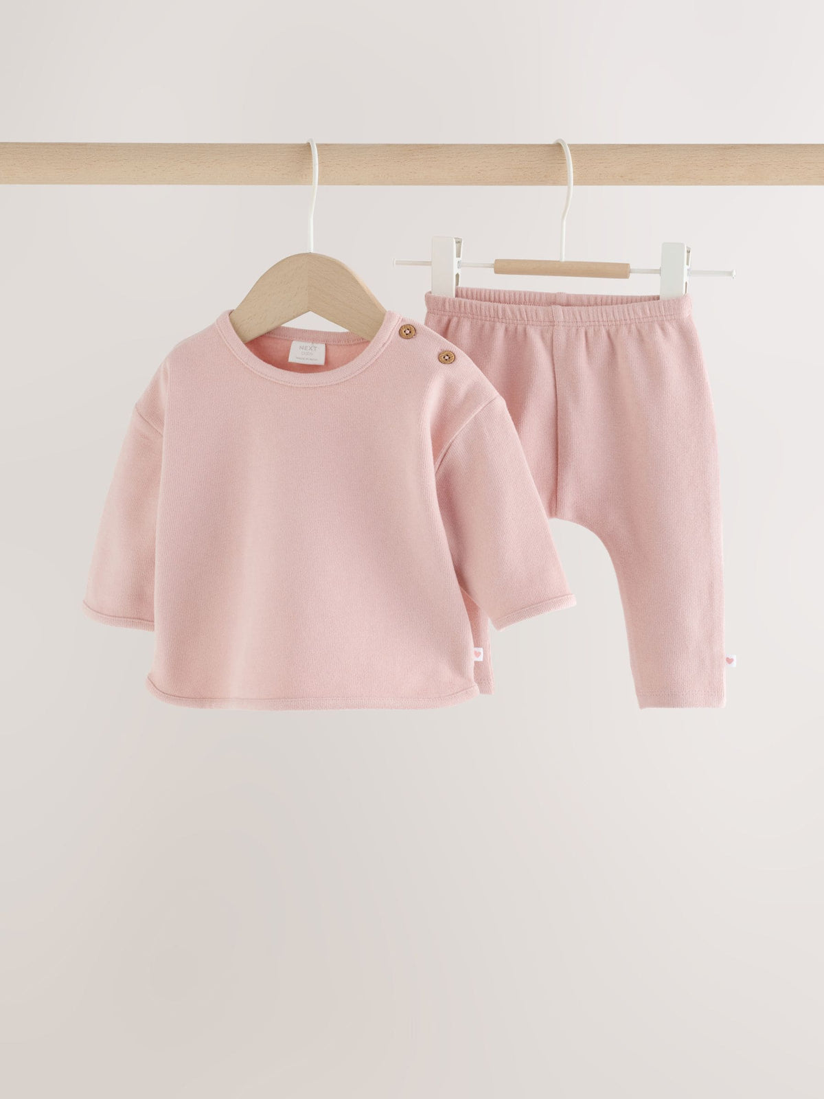 Pink Top and Leggings Baby 2 Piece Set (0mths-2yrs) - image 1
