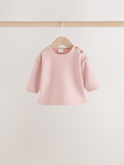 Pink Top and Leggings Baby 2 Piece Set (0mths-2yrs) - image 3