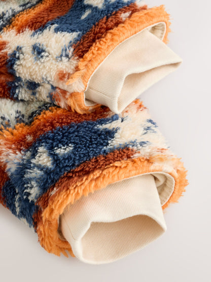 Fairisle Fleece Baby Pramsuit (0mths-2yrs) image 5
