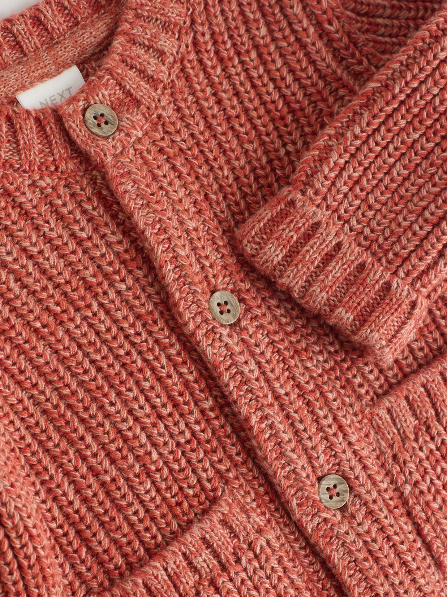 Dsiney Kidz - Orange Little Pumpkin Slogan Baby Cardigan image 7