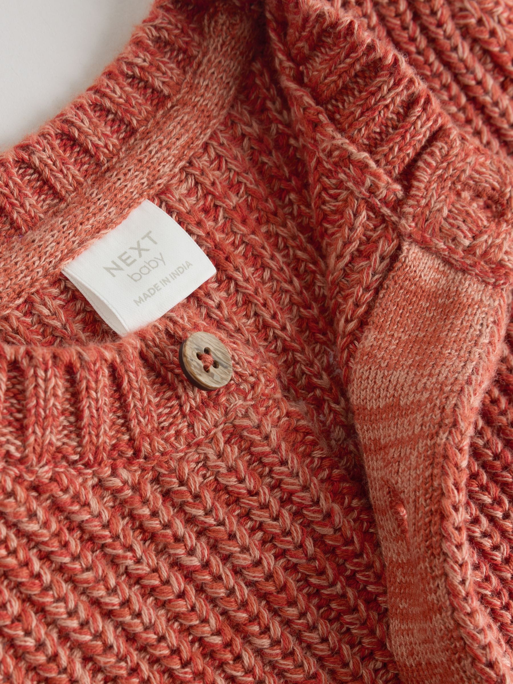 Dsiney Kidz - Orange Little Pumpkin Slogan Baby Cardigan image 8