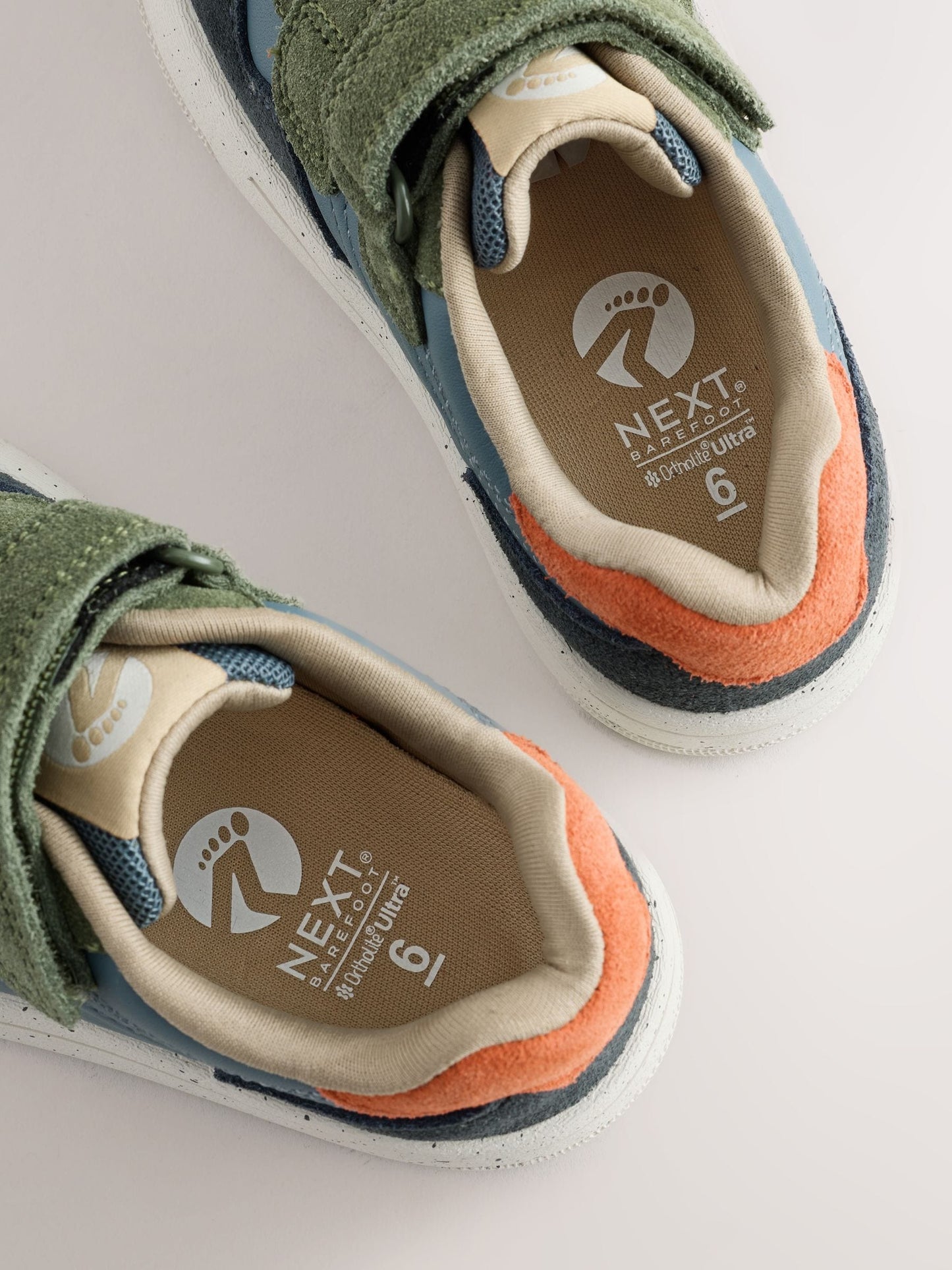 Colour Block Barefoot Touch Fastening Trainers image 5