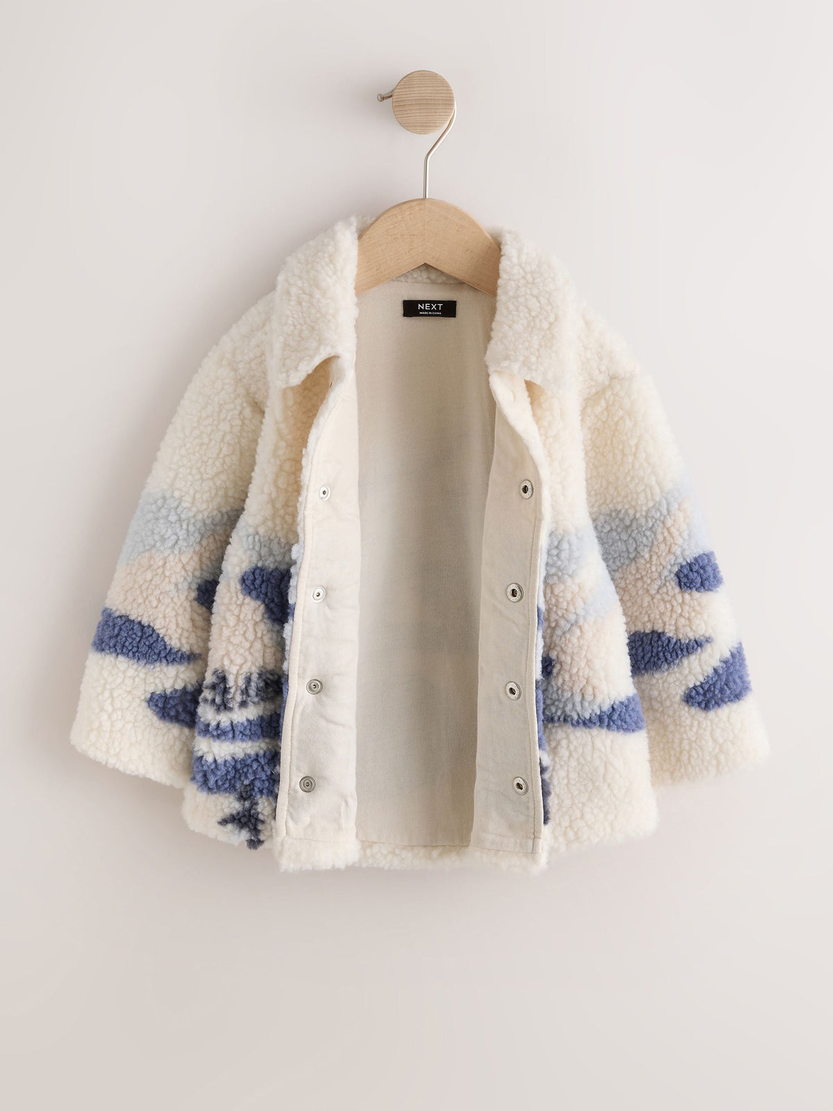 Ecru Scene Borg Fleece Shacket (3mths-7yrs) - image 7