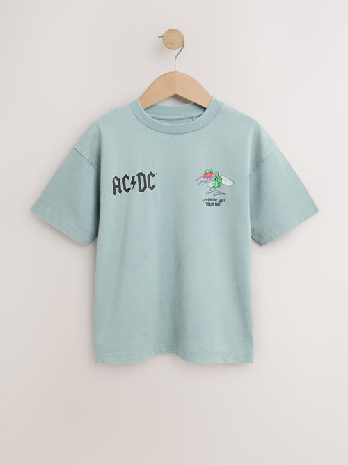 Dsiney Kidz - Mineral Washed ACDC Band T-Shirt (3-16yrs) image 1