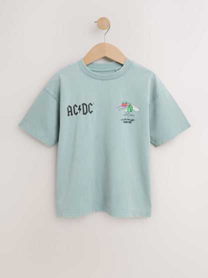 Dsiney Kidz - Mineral Washed ACDC Band T-Shirt (3-16yrs) image 1