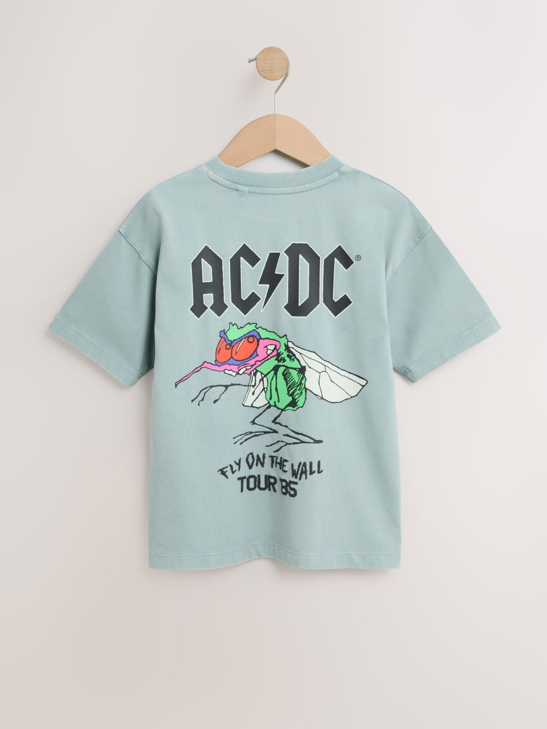 Dsiney Kidz - Mineral Washed ACDC Band T-Shirt (3-16yrs) image 2