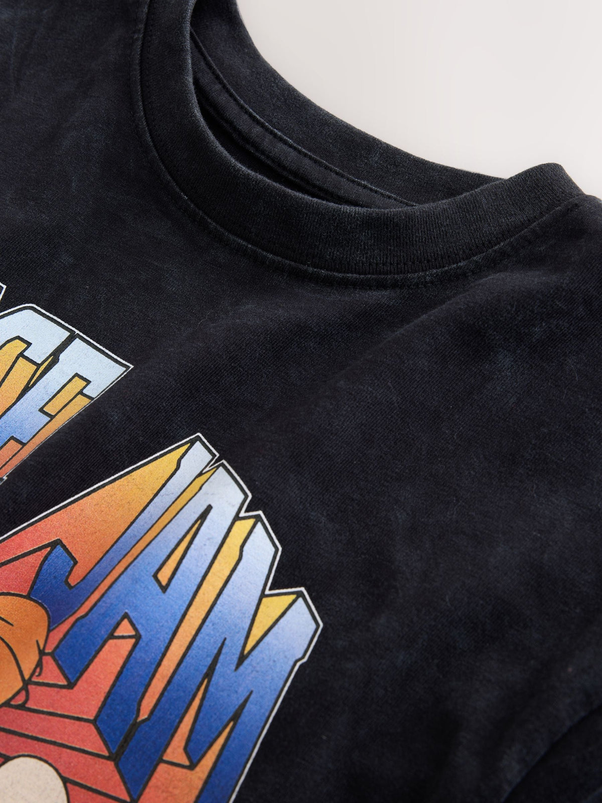 Black Washed Space Jam Graphic T-Shirt (3-16yrs) - image 3