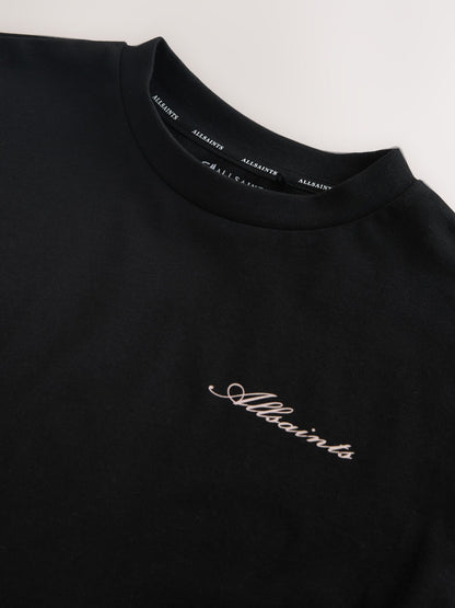 Dsiney Kidz - smALLSAINTS Black Lace Trim T-Shirt image 8