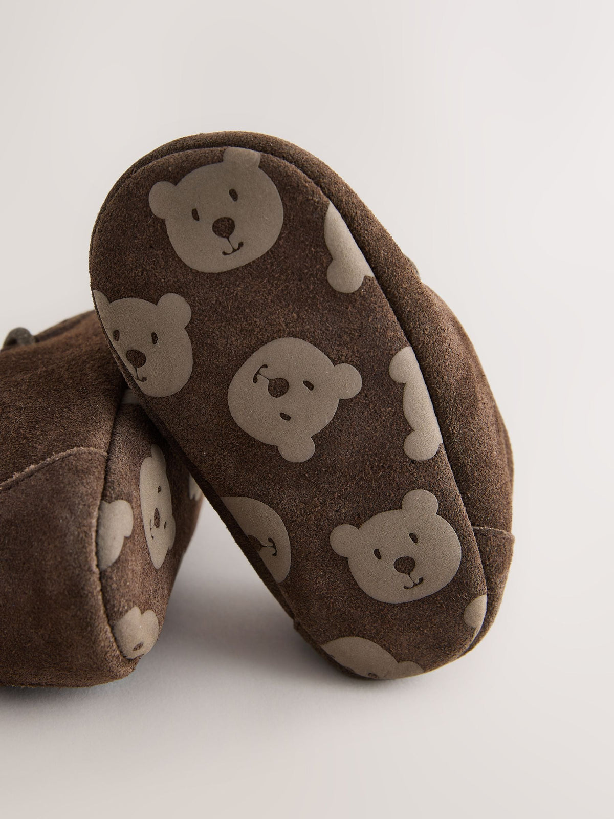 Dsiney Kidz - Chocolate Brown Baby Lace up Boots (0-2mths) image 3