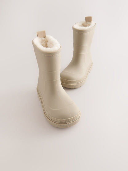 Dsiney Kidz - Neutral Warm Lined Wellies image 1