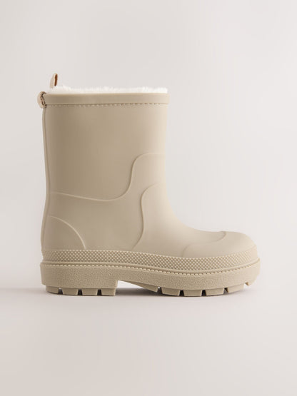 Dsiney Kidz - Neutral Warm Lined Wellies image 2