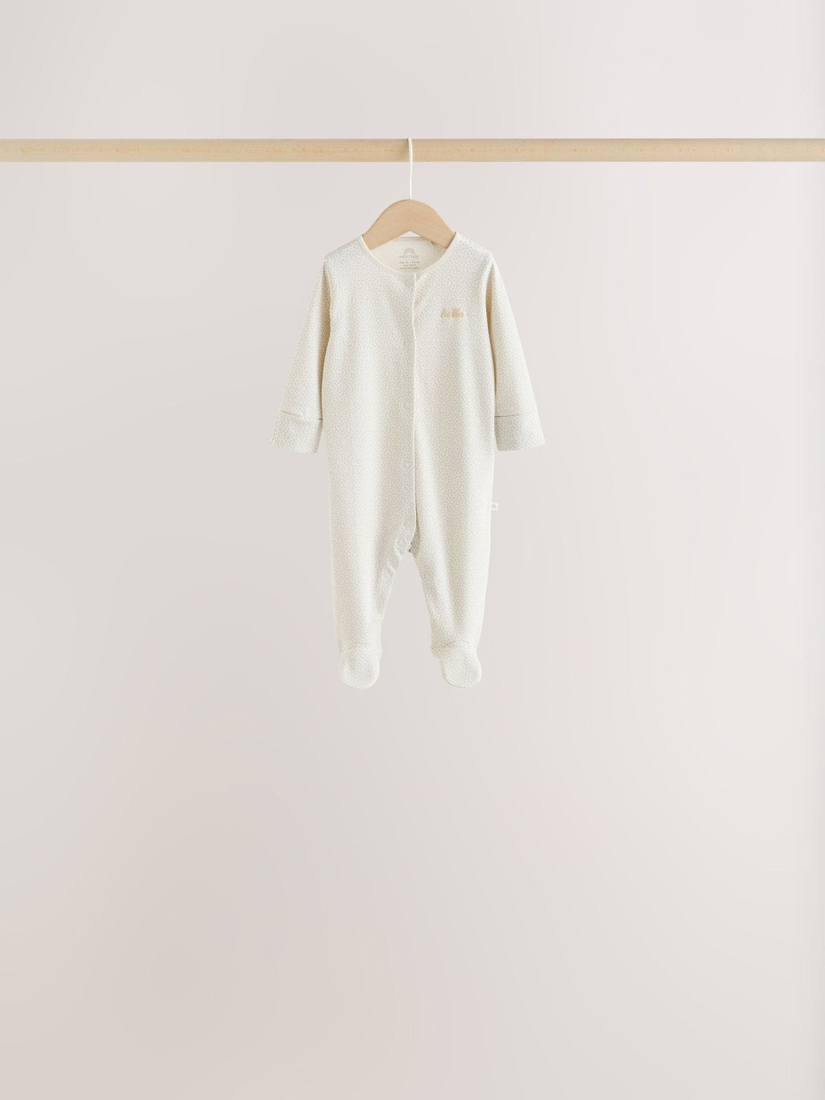 Neutral Cloud Baby Sleepsuits 7 Pack (0-2yrs) - image 4