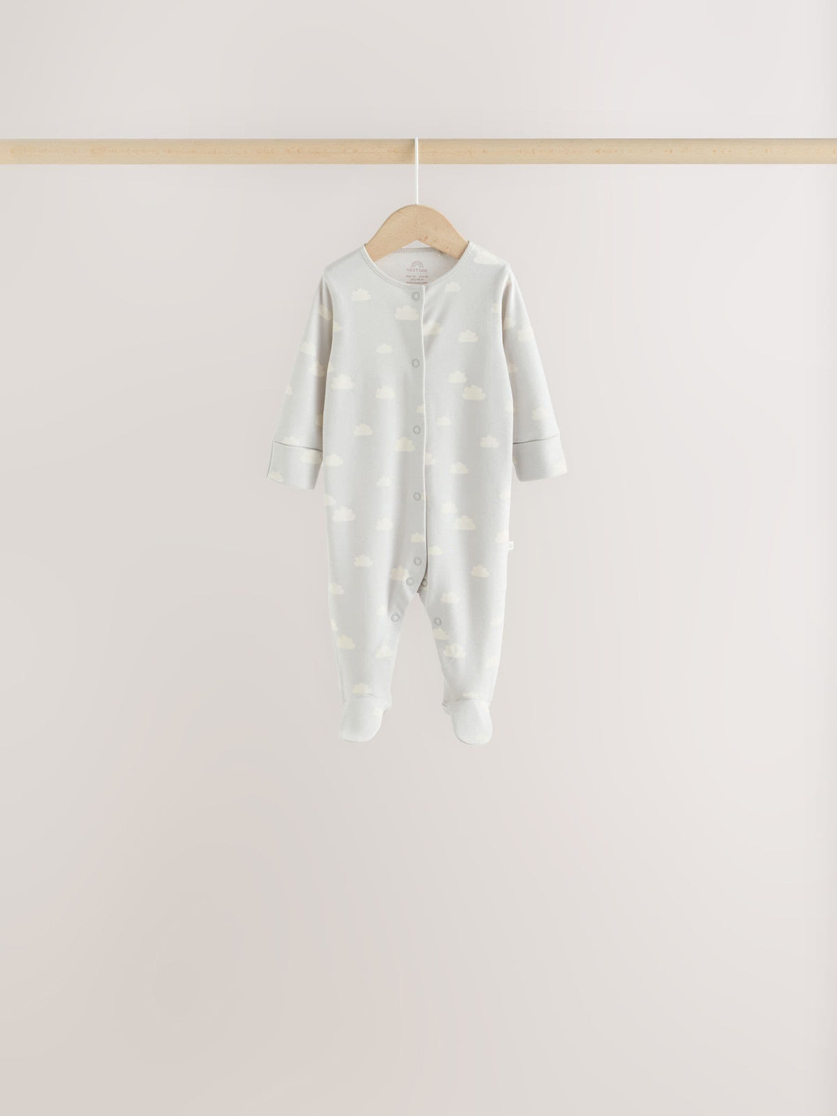 Neutral Cloud Baby Sleepsuits 7 Pack (0-2yrs) - image 6