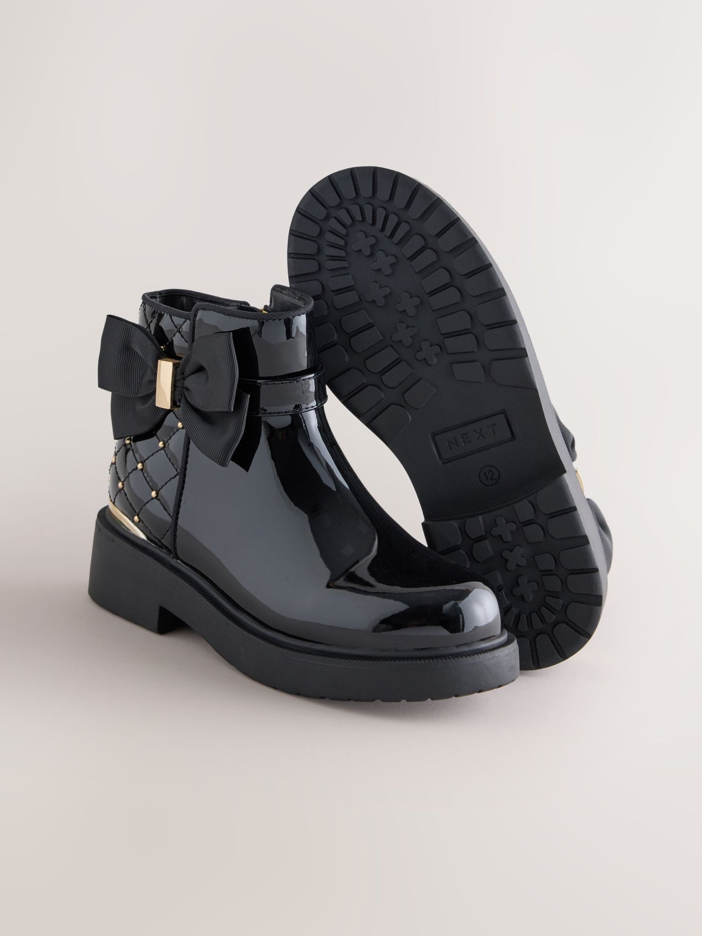 Black Lace up Boots image 3