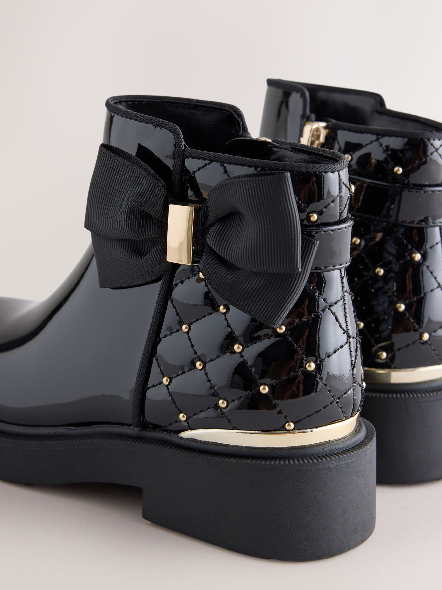 Black Lace up Boots image 4