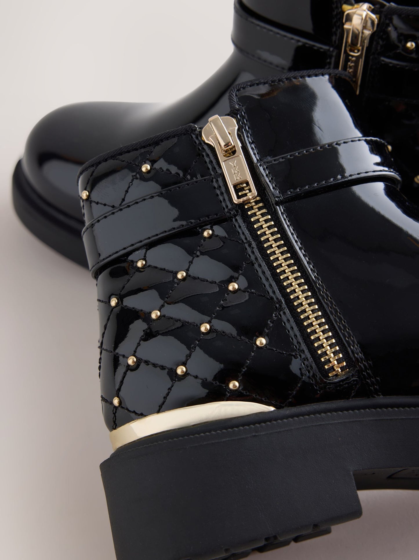 Black Lace up Boots image 5