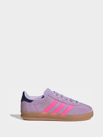 adidas Originals Pink/Purple Gazelle Indoor Shoes image 1