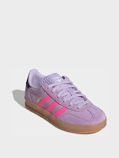 adidas Originals Pink/Purple Gazelle Indoor Shoes image 3