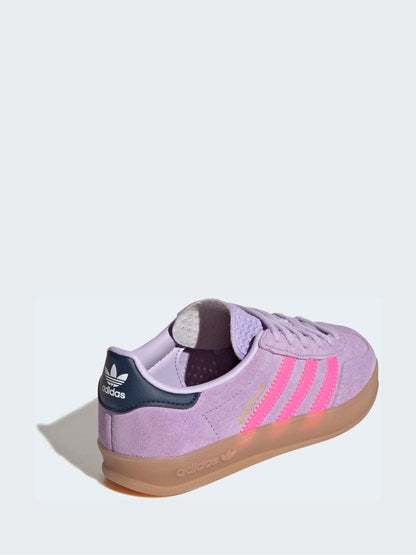 adidas Originals Pink/Purple Gazelle Indoor Shoes image 4