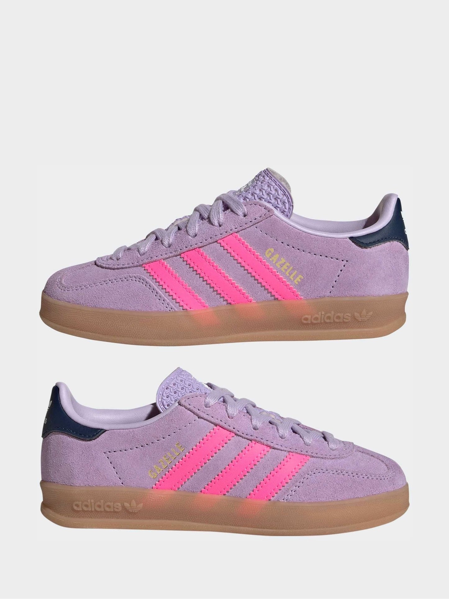 adidas Originals Pink/Purple Gazelle Indoor Shoes image 5