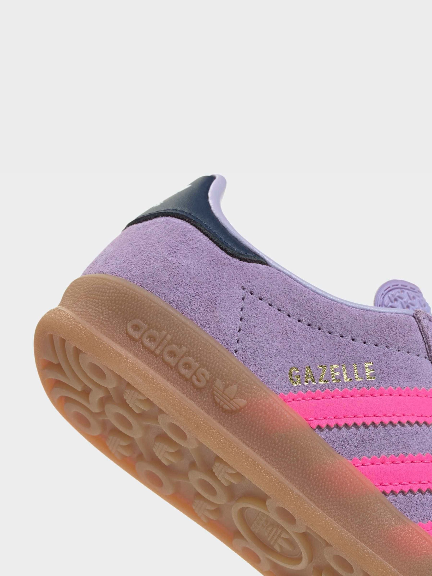 adidas Originals Pink/Purple Gazelle Indoor Shoes image 9