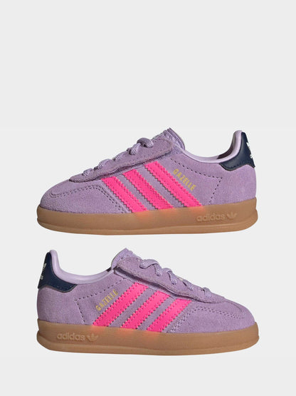 adidas Originals Pink/Purple Gazelle Indoor Trainers image 6