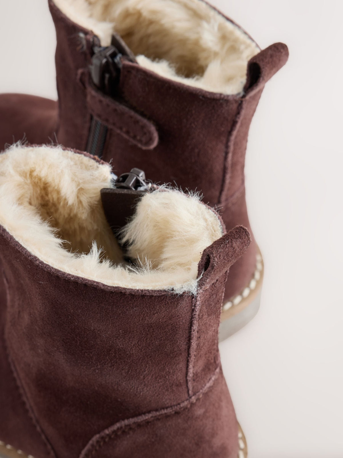 Dsiney Kidz - Chocolate Brown Standard Fit (F) Suede Tall Boots image 6