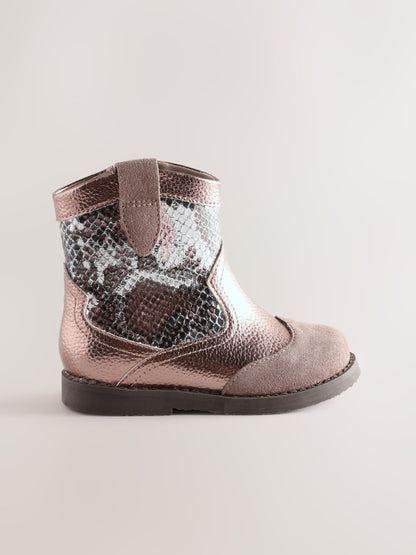 Multi Standard Fit (F) Western Ankle Boots image 2