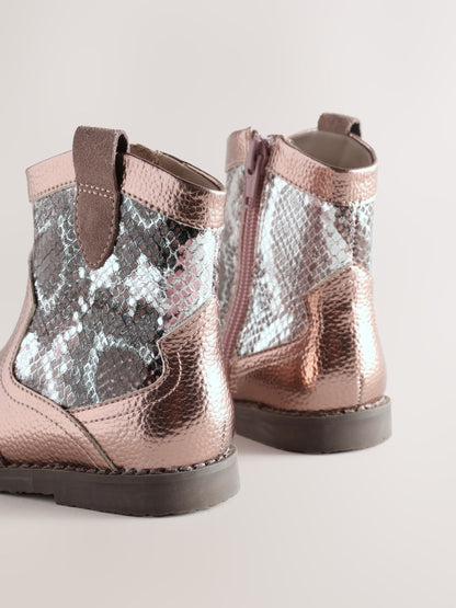 Multi Standard Fit (F) Western Ankle Boots image 3